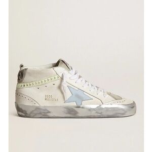 Golden Goose Silver Midstar Sz 37